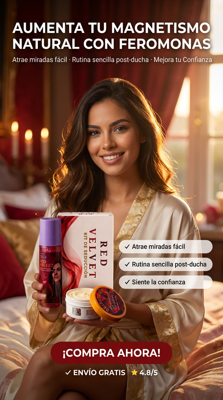 Red Velvet - Kit de Atracción con Feromonas.